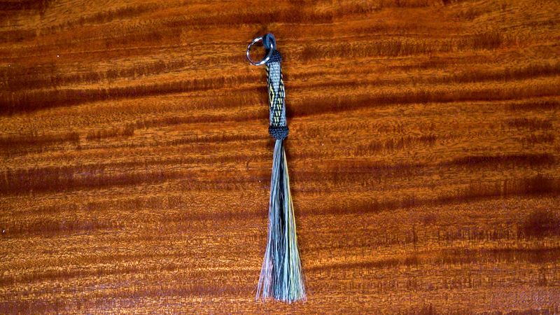 Hand-Hitched Horsehair Key Fobs 28