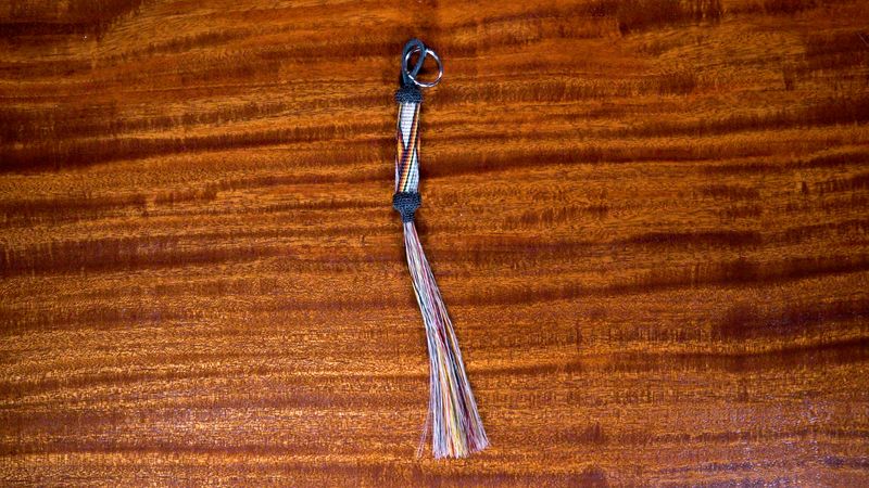 Hand-Hitched Horsehair Key Fobs 32