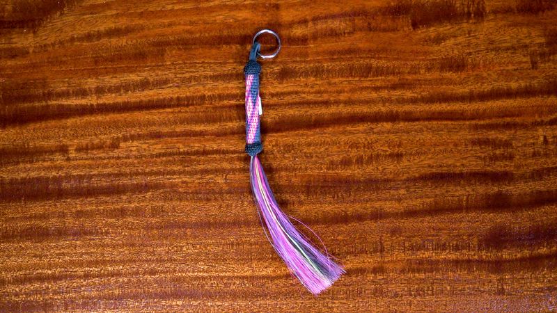 Hand-Hitched Horsehair Key Fobs 34