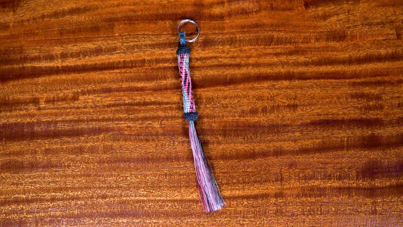 Hand-Hitched Horsehair Key Fobs 36