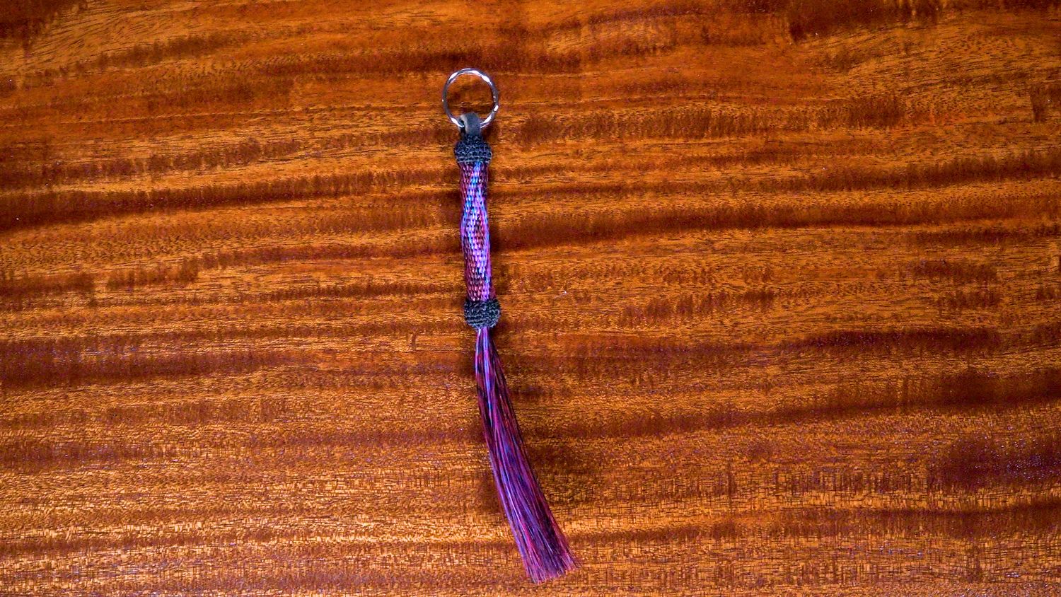 Hand-Hitched Horsehair Key Fobs 38