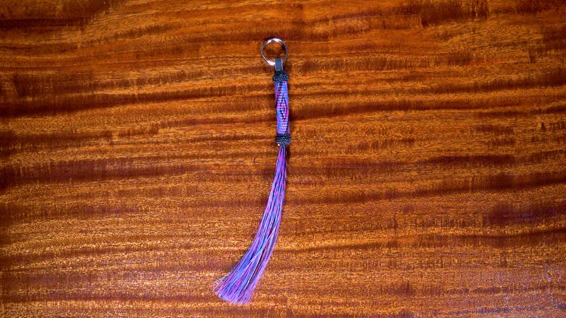 Hand-Hitched Horsehair Key Fobs 40