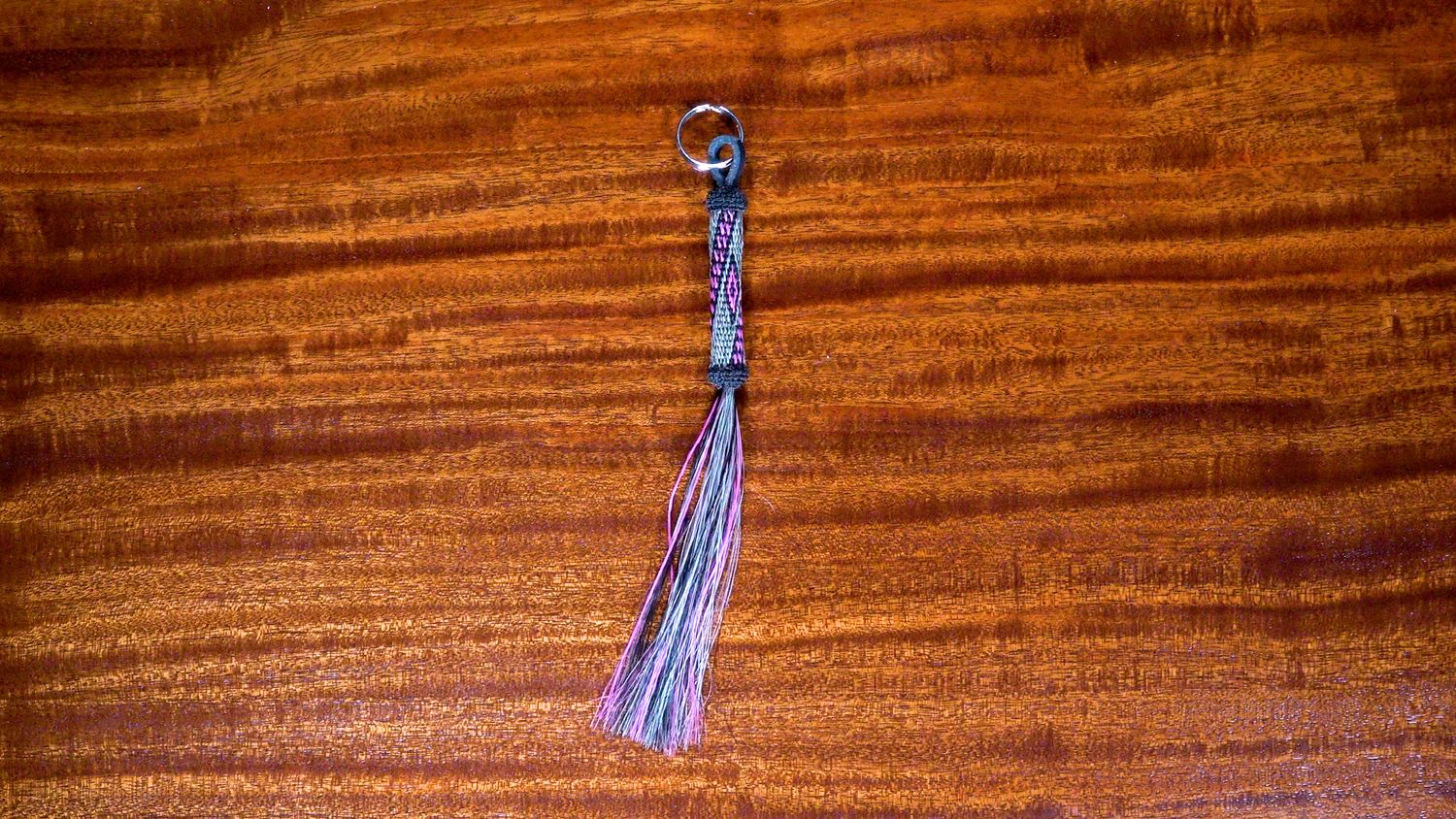 Hand-Hitched Horsehair Key Fobs 41