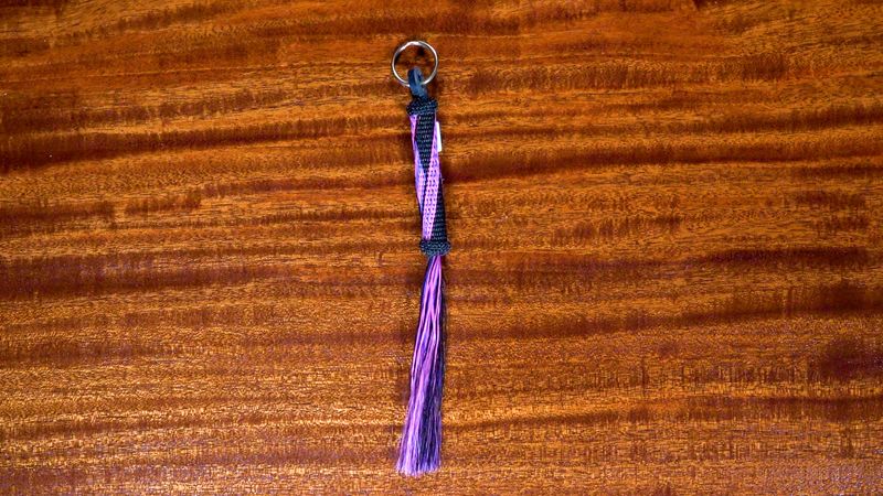 Hand-Hitched Horsehair Key Fobs 39