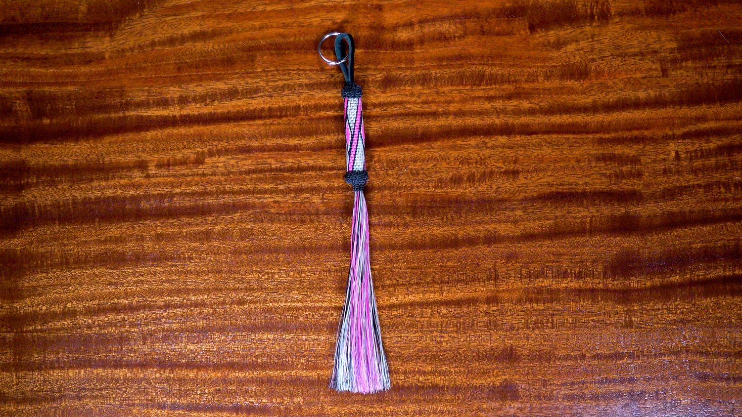 Hand-Hitched Horsehair Key Fobs 48