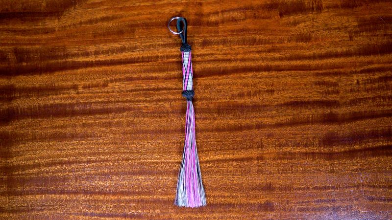 Hand-Hitched Horsehair Key Fobs 48