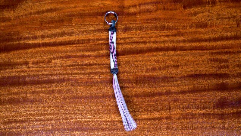 Hand-Hitched Horsehair Key Fobs 46