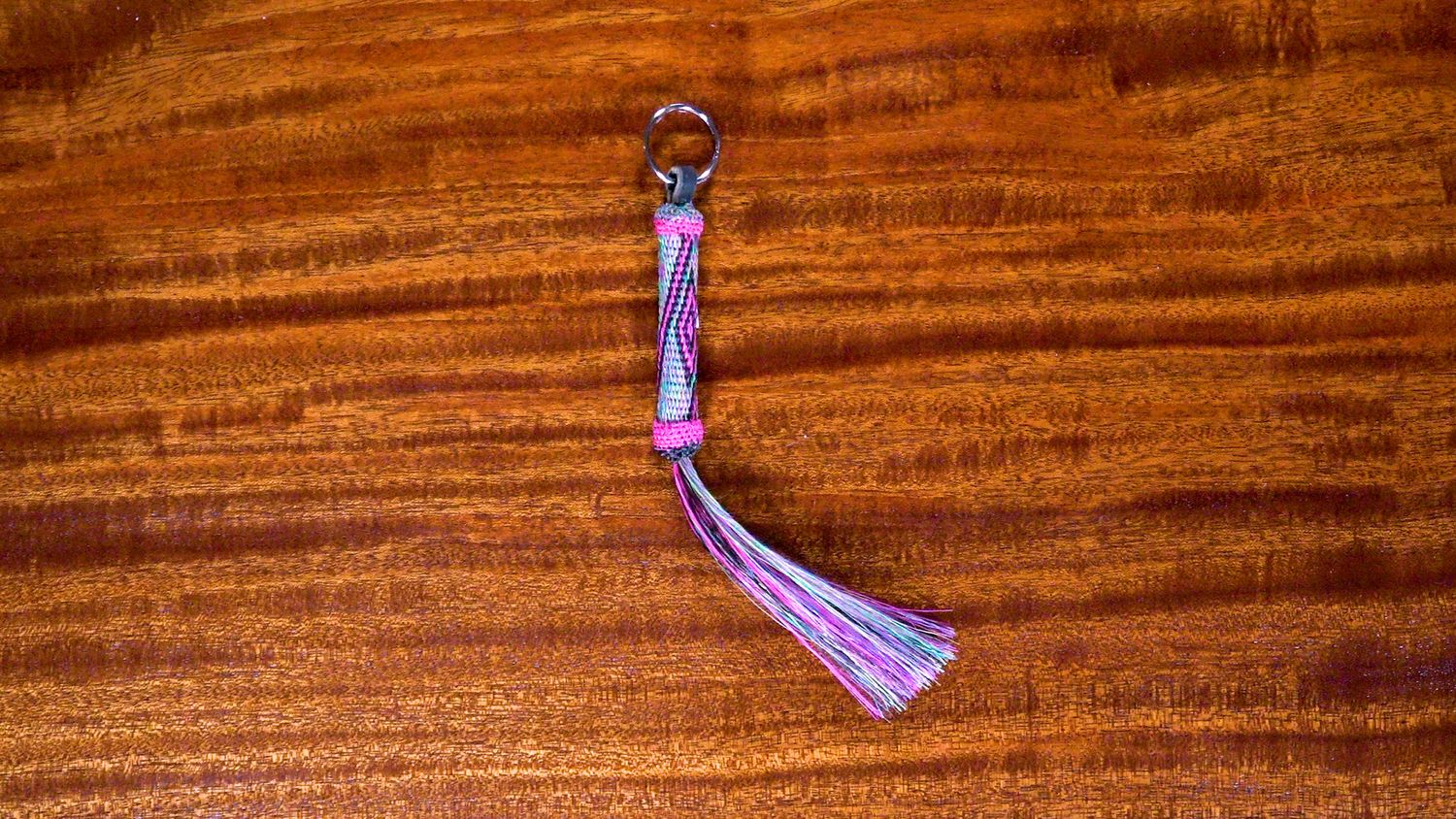 Hand-Hitched Horsehair Key Fobs 50