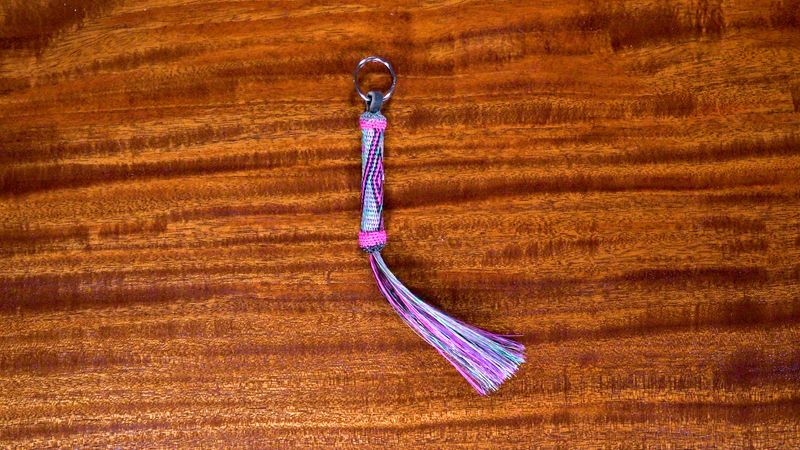 Hand-Hitched Horsehair Key Fobs 50