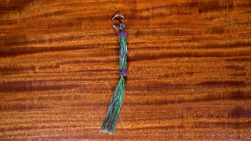 Hand-Hitched Horsehair Key Fobs 63