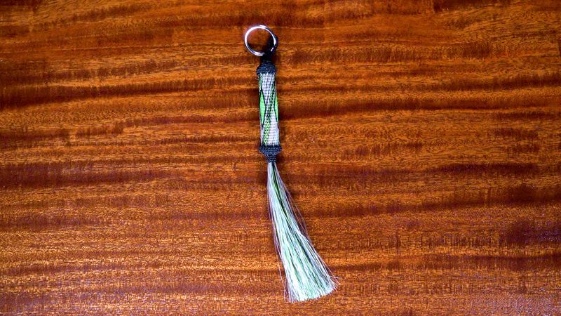 Hand-Hitched Horsehair Key Fobs 51
