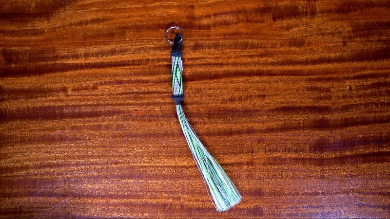 Hand-Hitched Horsehair Key Fobs 52