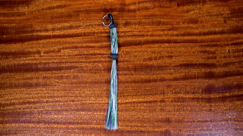 Hand-Hitched Horsehair Key Fobs 54