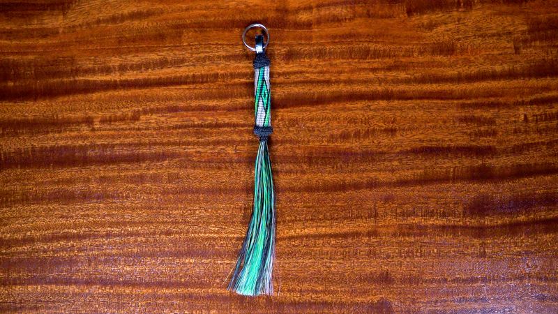 Hand-Hitched Horsehair Key Fobs 55