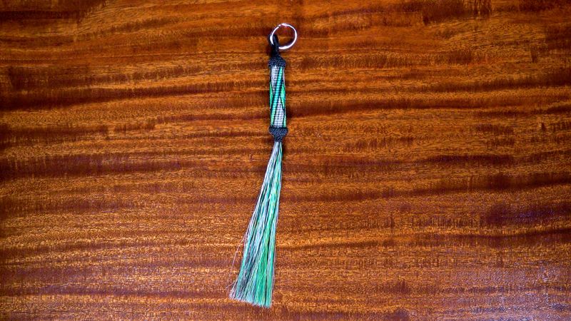 Hand-Hitched Horsehair Key Fobs 62