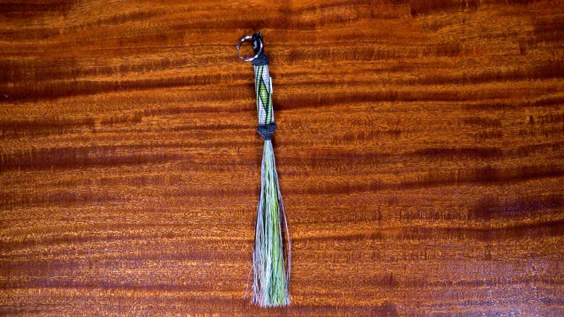 Hand-Hitched Horsehair Key Fobs 56
