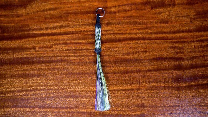 Hand-Hitched Horsehair Key Fobs 58