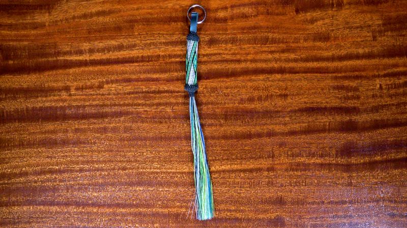 Hand-Hitched Horsehair Key Fobs 60
