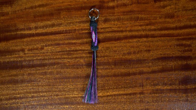 Hand-Hitched Horsehair Key Fobs 69