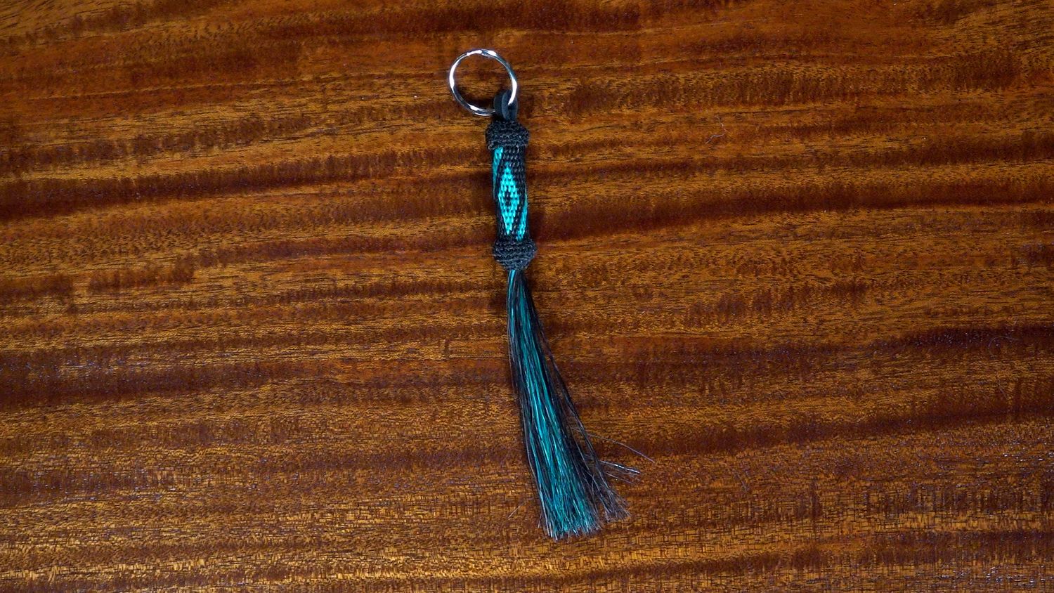 Hand-Hitched Horsehair Key Fobs 70