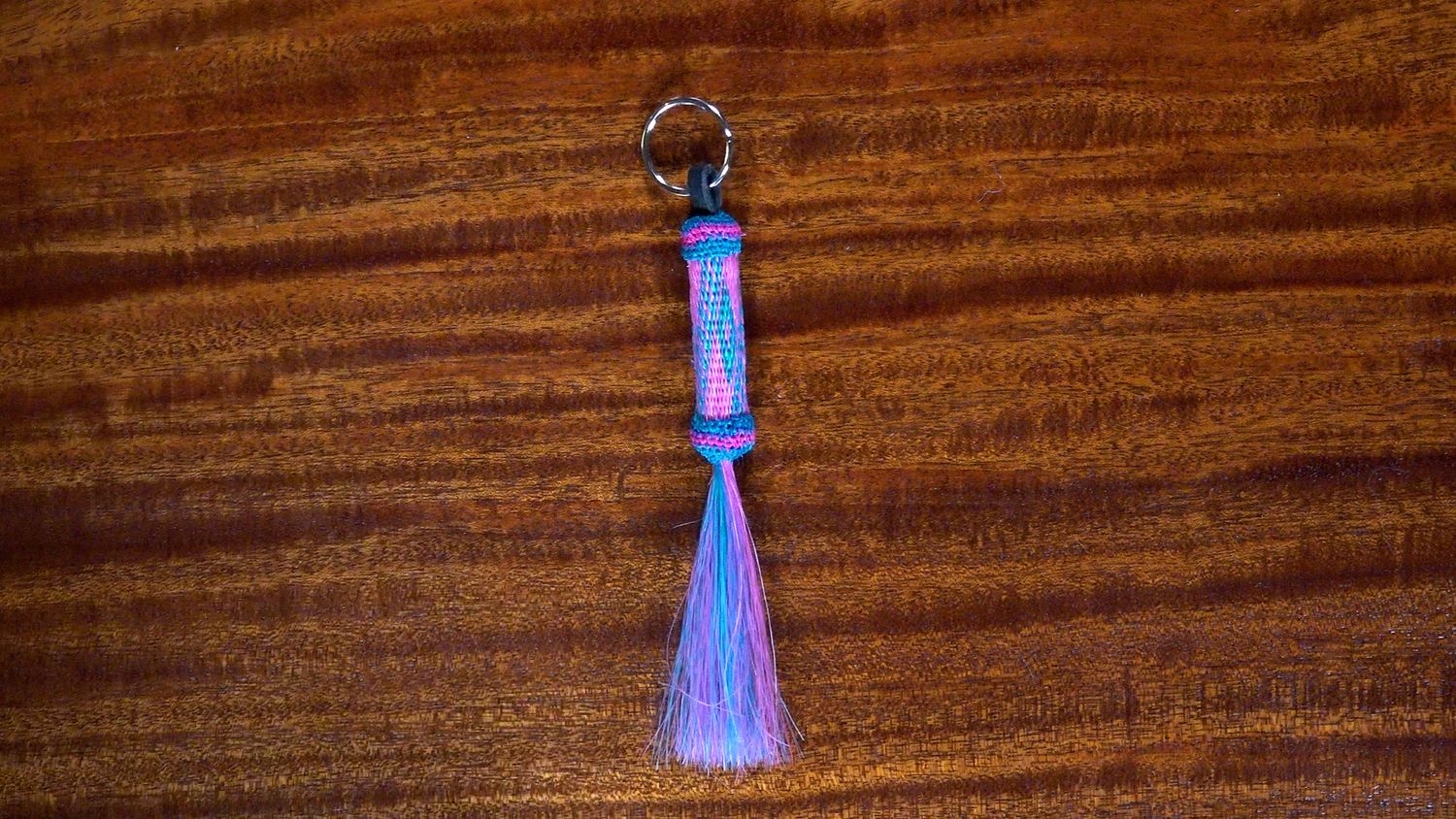 Hand-Hitched Horsehair Key Fobs 75