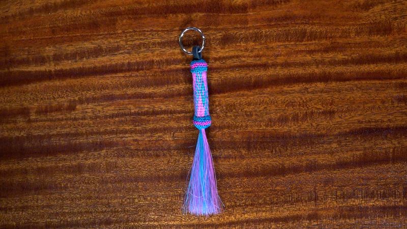 Hand-Hitched Horsehair Key Fobs 75