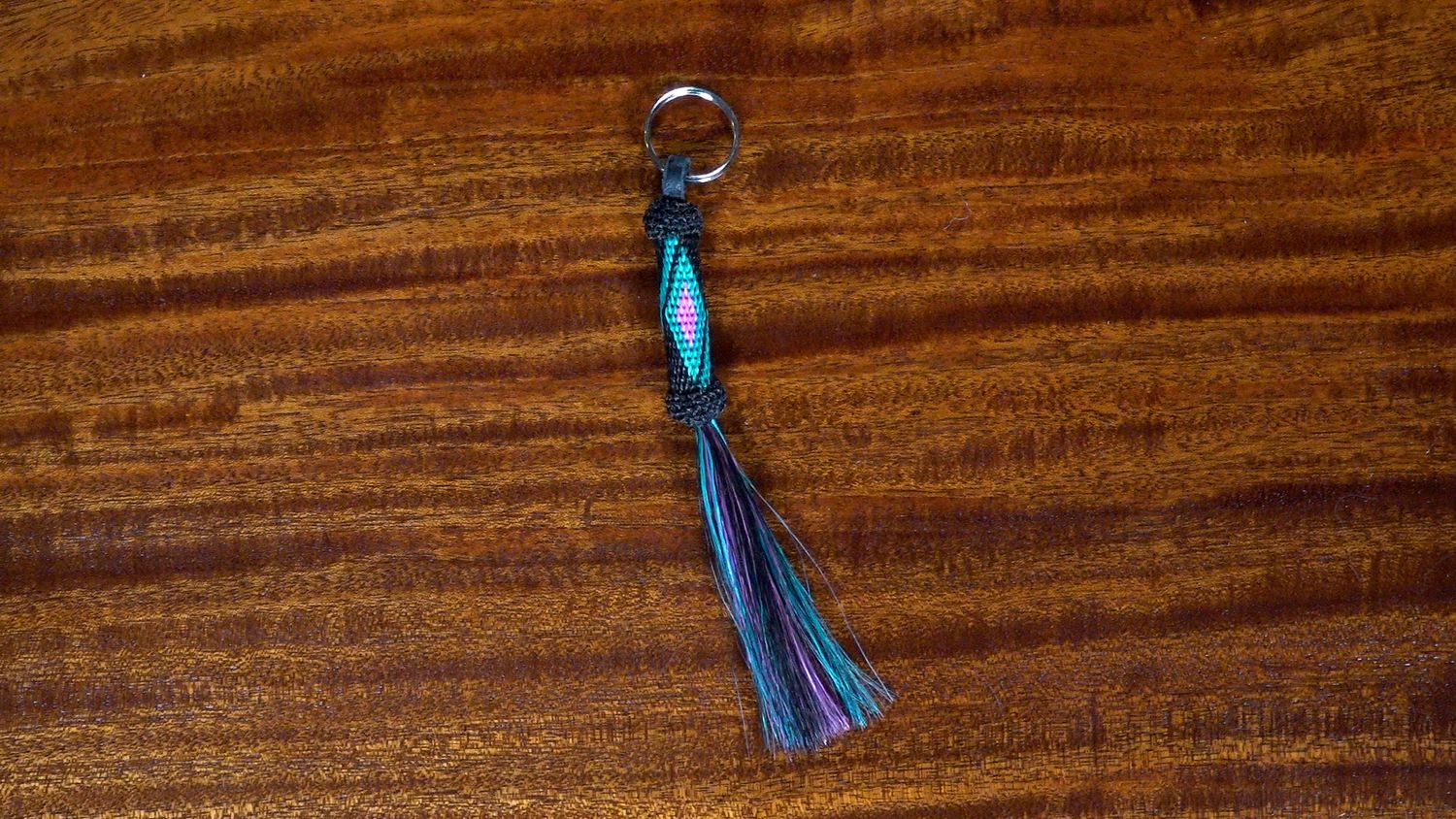 Hand-Hitched Horsehair Key Fobs 76