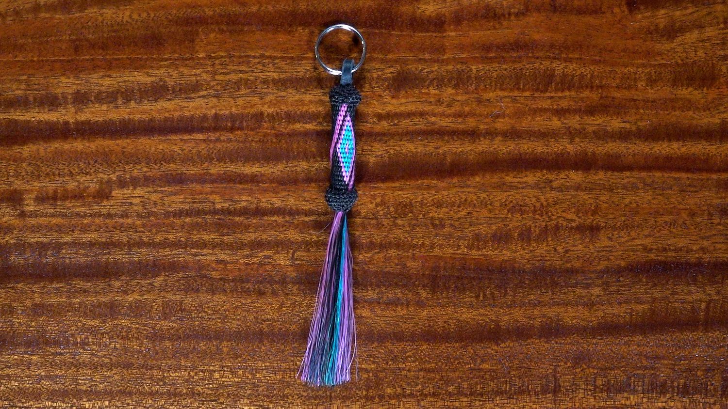 Hand-Hitched Horsehair Key Fobs 82