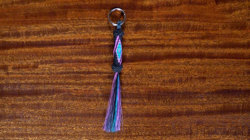 Hand-Hitched Horsehair Key Fobs 82