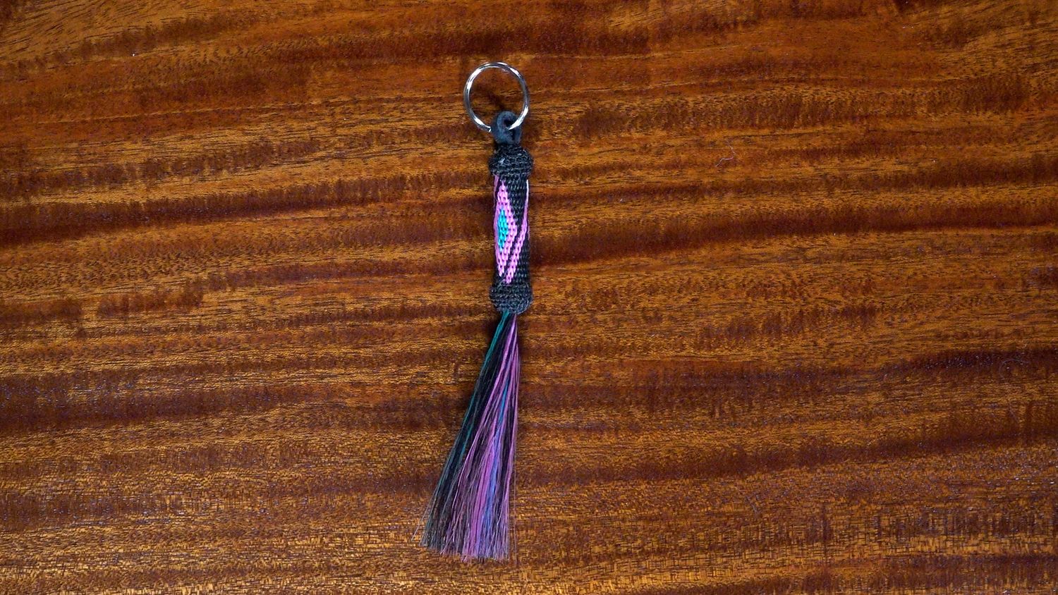 Hand-Hitched Horsehair Key Fobs 78