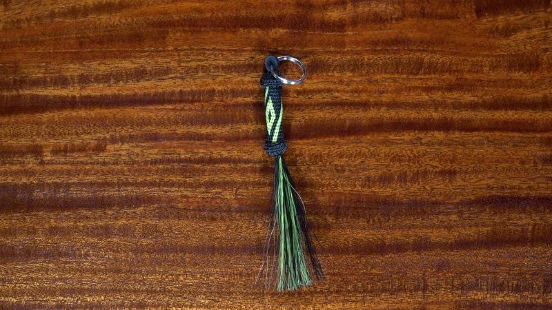 Hand-Hitched Horsehair Key Fobs 80