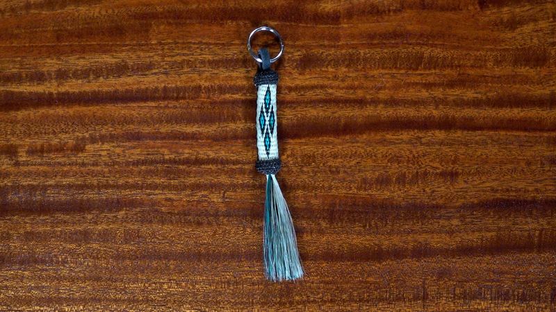 Hand-Hitched Horsehair Key Fobs 81