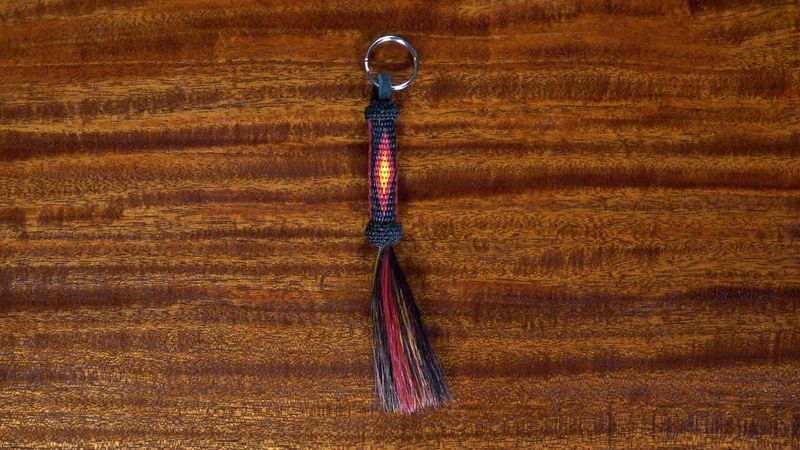 Hand-Hitched Horsehair Key Fobs 85