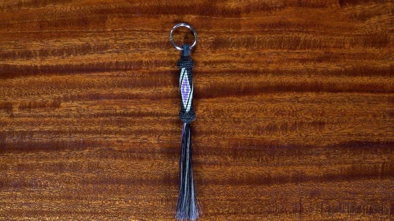 Hand-Hitched Horsehair Key Fobs 84