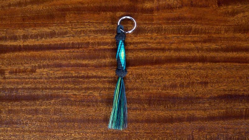 Hand-Hitched Horsehair Key Fobs 86