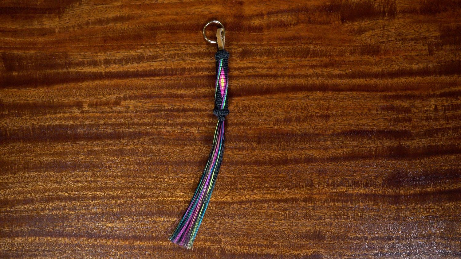 Hand-Hitched Horsehair Key Fobs 112