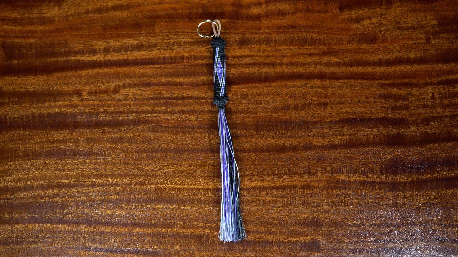 Hand-Hitched Horsehair Key Fobs 114