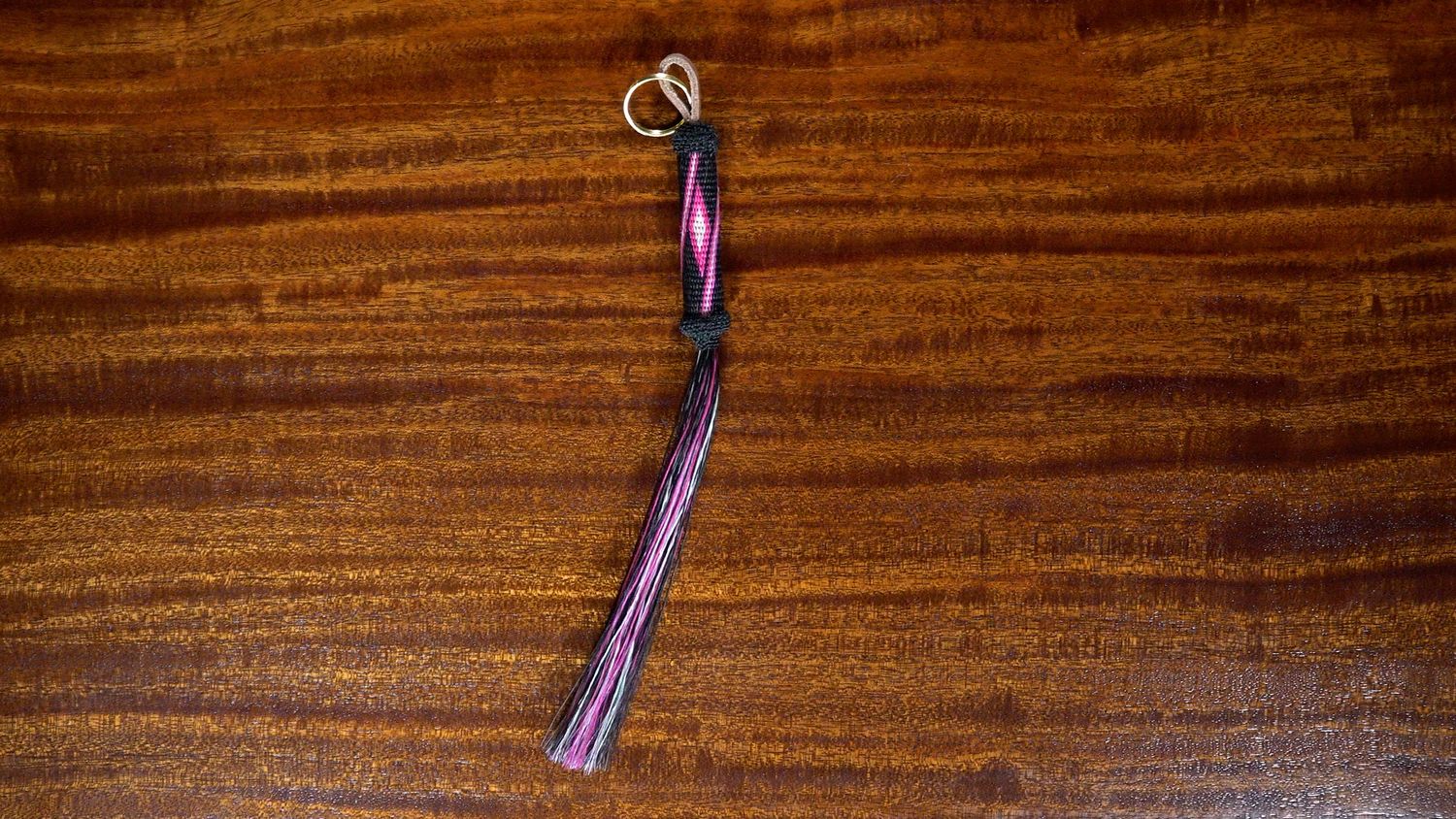 Hand-Hitched Horsehair Key Fobs 115