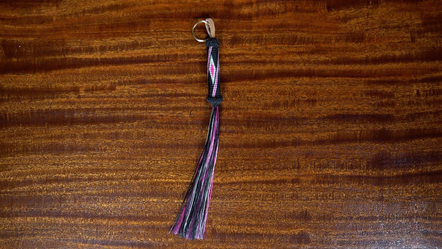 Hand-Hitched Horsehair Key Fobs 117