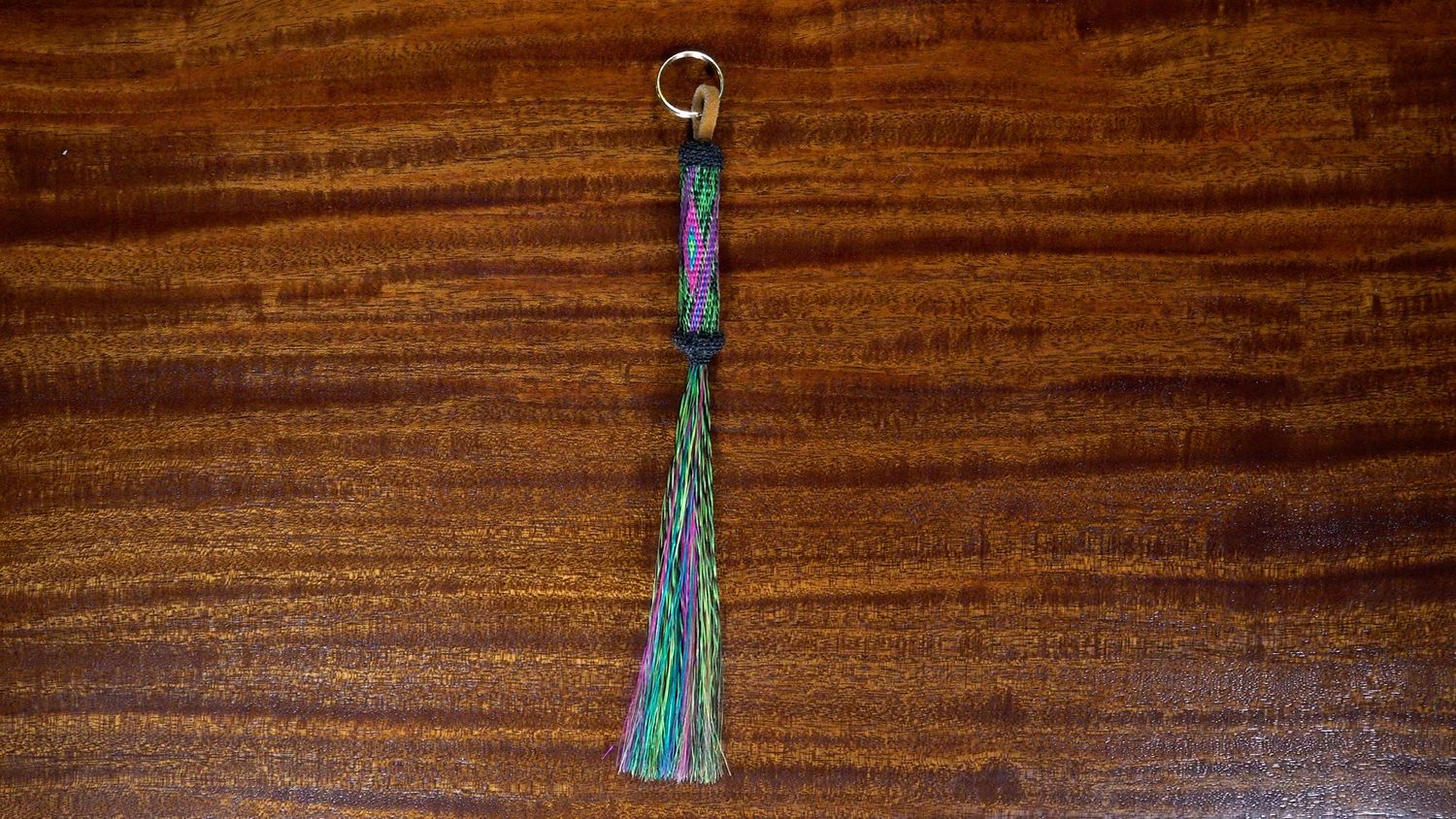 Hand-Hitched Horsehair Key Fobs 120