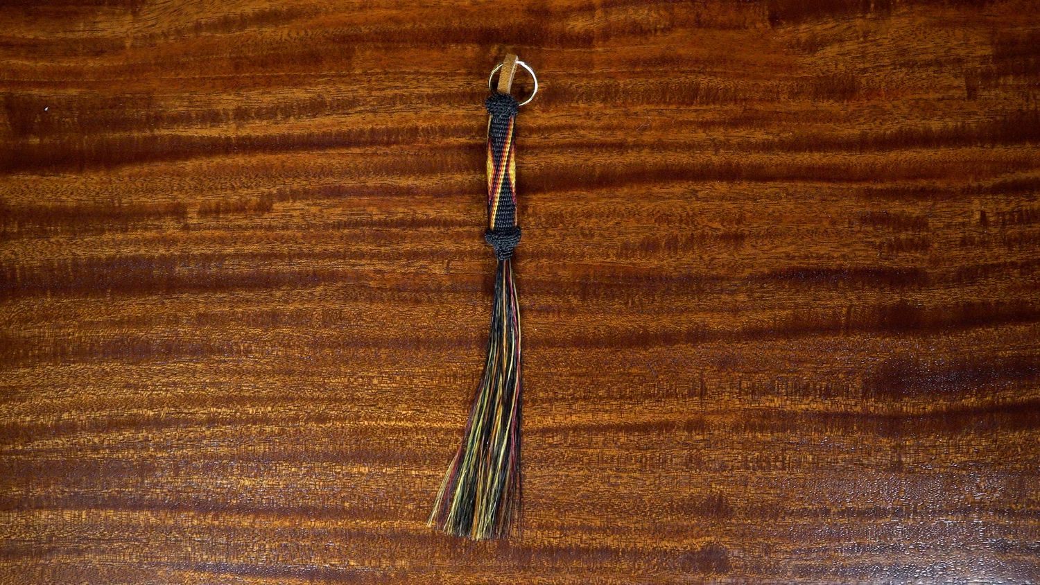Hand-Hitched Horsehair Key Fobs 123