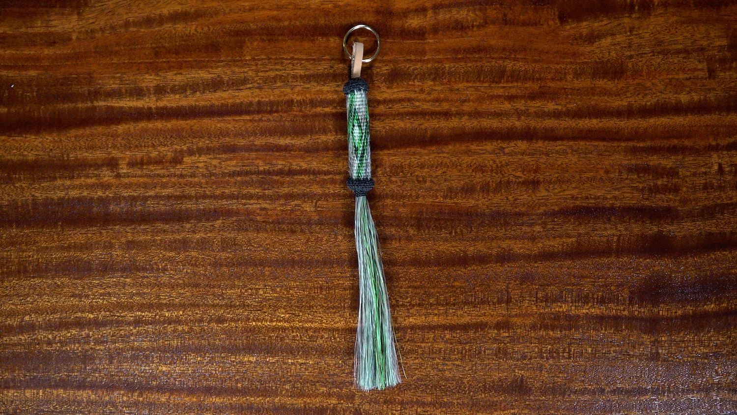 Hand-Hitched Horsehair Key Fobs 124