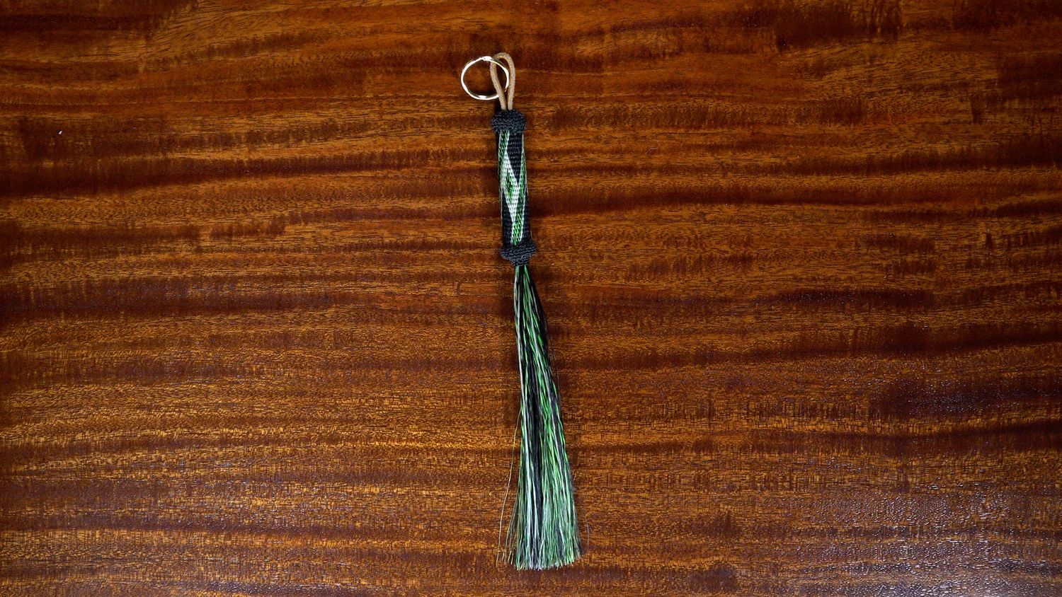 Hand-Hitched Horsehair Key Fobs 128