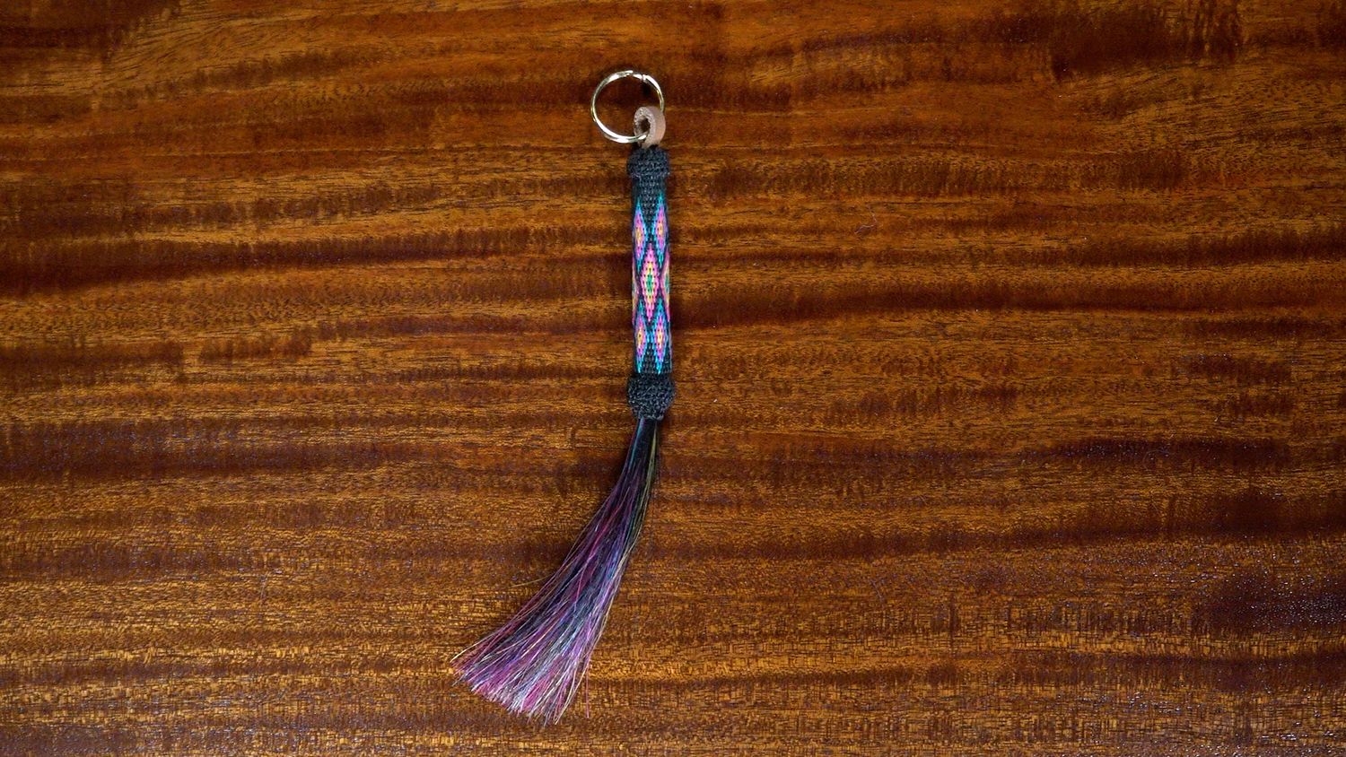 Hand-Hitched Horsehair Key Fobs 131