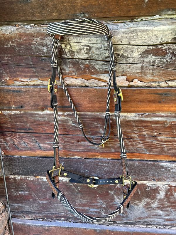 Hand-Hitched Horsehair Bridle 1444