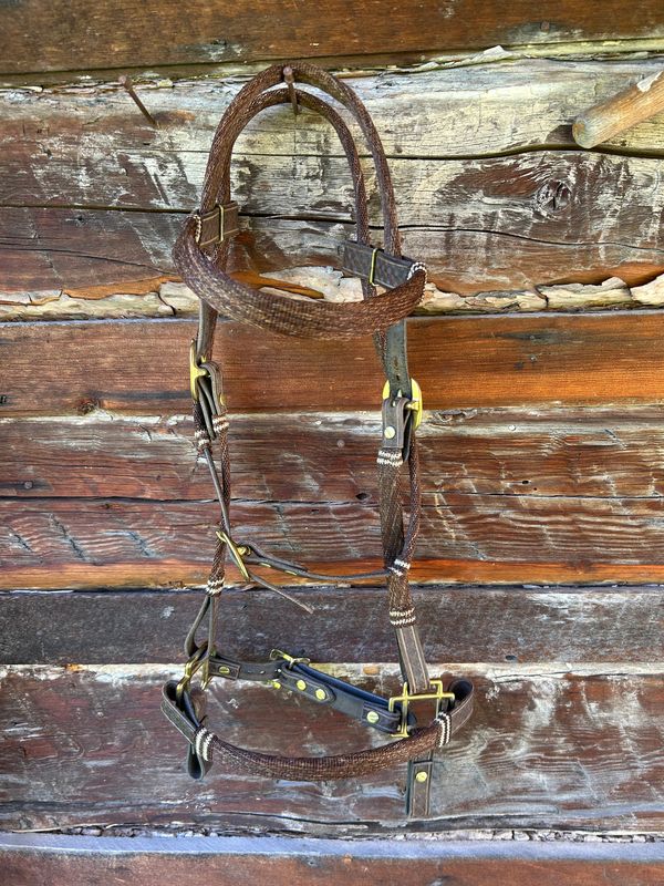 Hand-Hitched Horsehair Bridle 1460