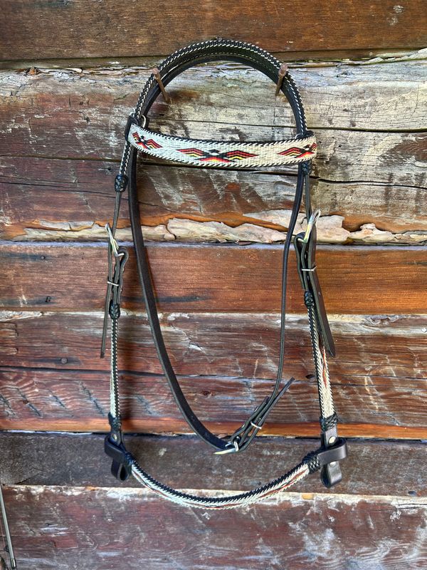 Hand-Hitched Horsehair Bridle 1466