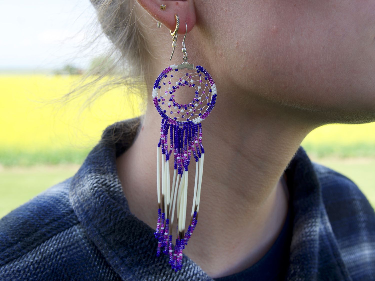 Handcrafted Beaded Earrings_602