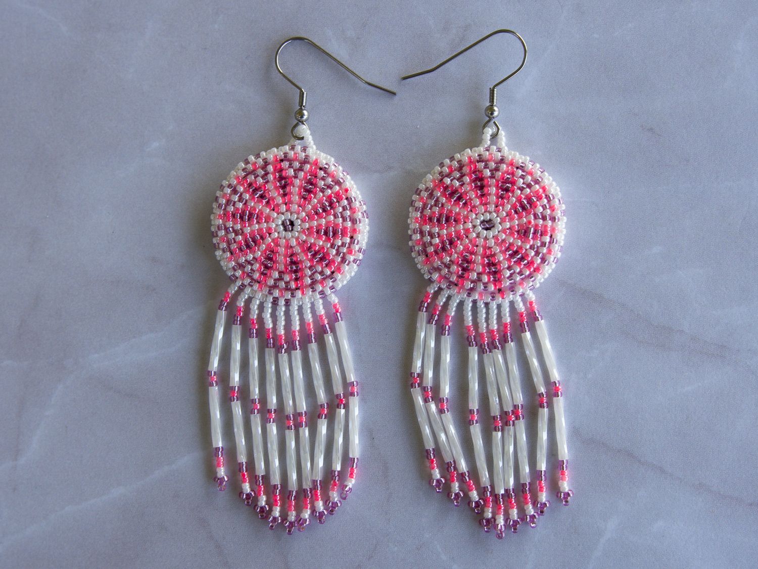 Handcrafted Beaded Earrings_606