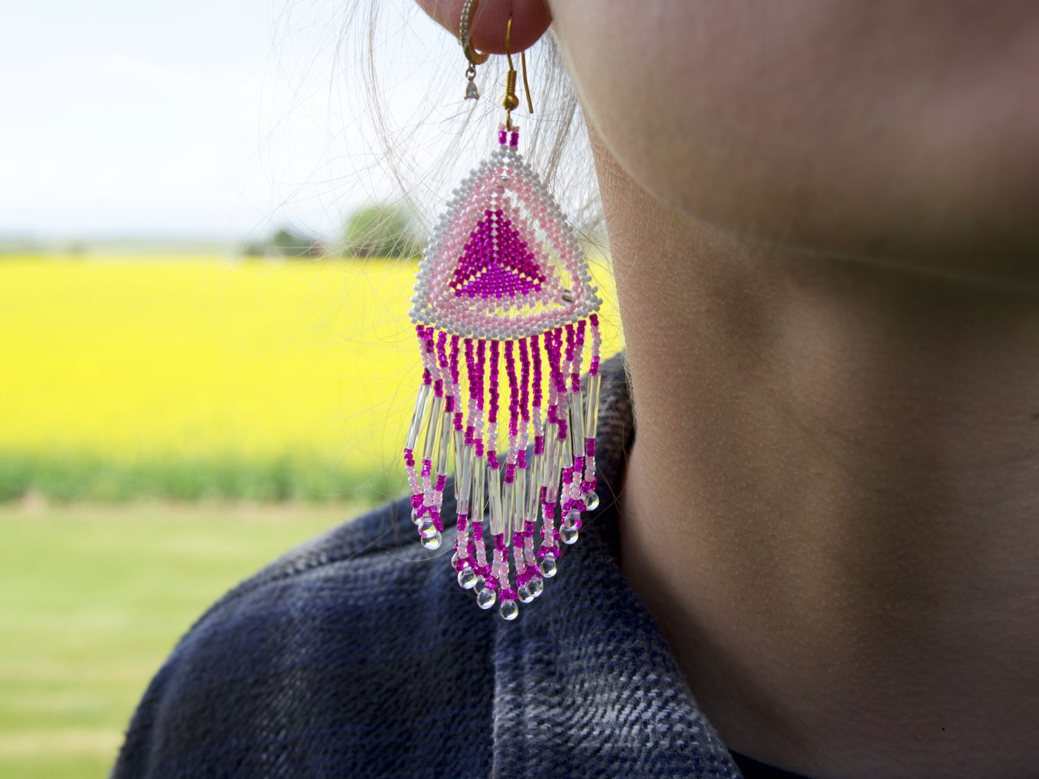 Handcrafted Beaded Earrings_612